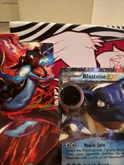 Pokemon Blastoise EX XY Black Star Promos HP-HOLO Card XY30 - Image 2