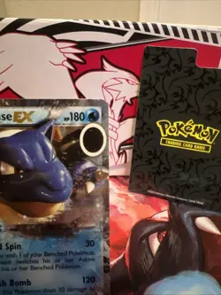 Pokemon Blastoise EX XY Black Star Promos HP-HOLO Card XY30 - Image 3
