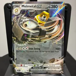 Melmetal ex - 105/142 - Pokemon Stellar Crown 2024 - Double Rare Holo Card NM - Image 1