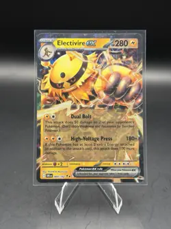 Pokemon TCG Electivire ex 69/182 - Destined Rivals EX Double Rare Holo Card NM - Image 1