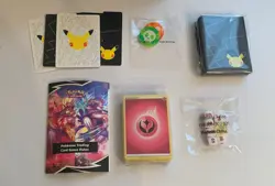 Pokemon CELEBRATIONS ETB w/accessories, 50+ cards, codes, and energy. No packs. - Image 5