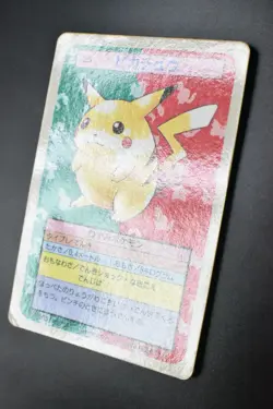 Pikachu No. 025 Topsun Blue Back 1997 Japanese Pokemon Card - Image 4