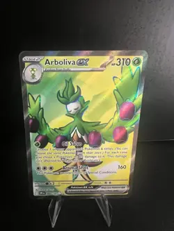 Pokemon Arboliva ex 207/182 Ultra Rare Full Art Holo SV10: Paldean Fates Card - Image 1