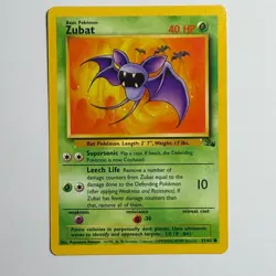 Pokemon TCG Zubat & Golbat 2 Card Evolution Lot WOTC 1999 - Image 3