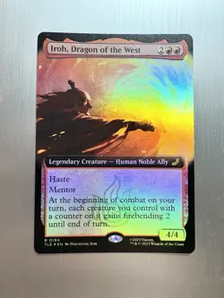 Iroh, Dragon Of The West 194 -MTG Avatar: The Last Airbender - Extended Art FOIL - Image 1