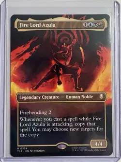 Fire Lord Azula (0334) (Borderless) Avatar: The Last Airbender Regular - Image 1