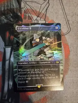 Excalibur II (Borderless) Final Fantasy Foil - Image 1