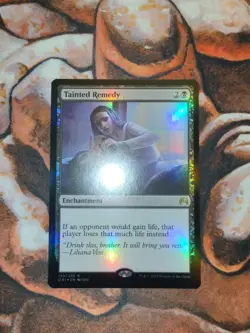 NM FOIL Tainted Remedy Magic Origins MTG Magic the Gathering 1st Edition - Image 1