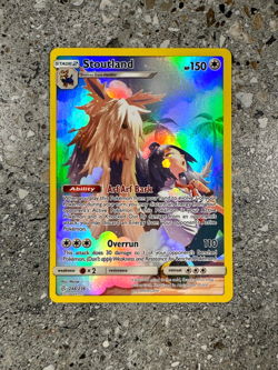 Pokemon TCG Cards Stoutland 248/236 Cosmic Eclipse Secret Rare NM-M - Image 1