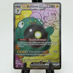 Pokemon TCG Ionos Bellibolt EX 172/159 SV09 Journey Together Ultra Rare Full Art - Image 1