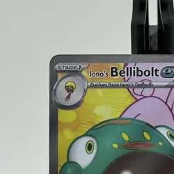 Pokemon TCG Ionos Bellibolt EX 172/159 SV09 Journey Together Ultra Rare Full Art - Image 2