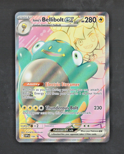 Pokemon TCG Ionos Bellibolt ex 194 Journey Together Black Star Promo - NM/MT - Image 1