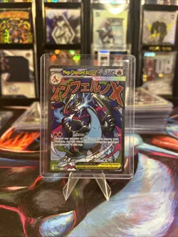 Pokemon TCG Charizard EX Phantasmal Flames Black Star Promo Full Art Holo - Image 1