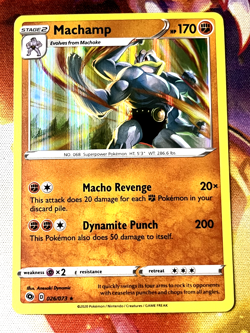 Machamp 26/73 Champions Path Holo Rare Pokemon TCG - Image 1