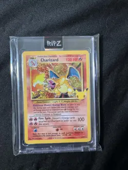 Pokemon TCG Charizard 4/102 Holo Celebrations 25th Anniversary Classic Set - Image 1