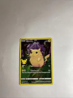 Pokemon🔥PIKACHU 005/025🔥Celebrations🔥25th Anniversary🔥Full Art🔥 - Image 4