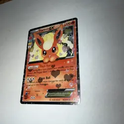 Pokemon TCG - Flareon EX - RC6/RC32 - Full Art Ultra Rate - Generations - NM - Image 2