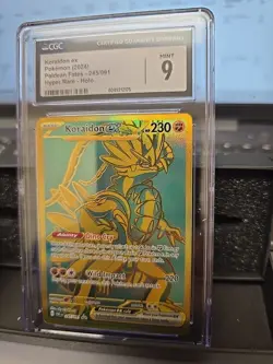 🔥⚡⚡⚡Koraidon Ex 245/091 Pokemon TCG Scarlet & Violet Paldean Fates Mint 9 Holo - Image 2