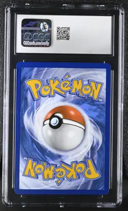 BULBASAUR Pokemon 151 Poster Collection Black Star Cosmos Holo #046 CGC 9 MINT - Image 2