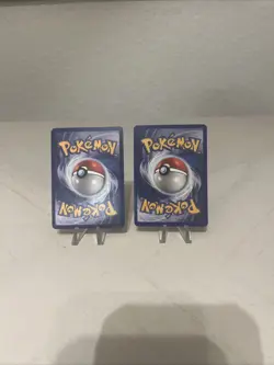 Pokemon 1st Edition Arbok 31/62 and Ekans 46/62 Fossil Near Mint To Mint - Image 2