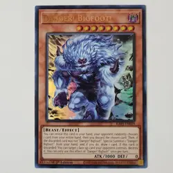 Danger! Bigfoot! (Alt Art) - RA03-EN019 - NM - Ultra Rare - 1st ed - Yugioh - Image 1