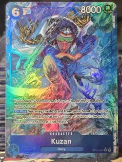 One Piece Legacy of the Master - OP12-043 - Kuzan - Alt Art - Image 1