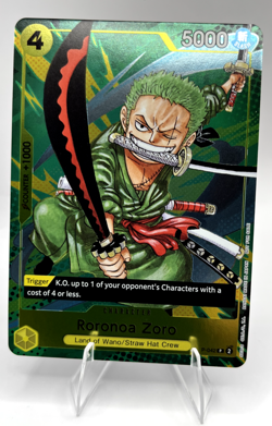 Roronoa Zoro (042) P-042 One Piece PROMO YELLOW - Image 1