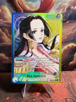 One Piece TCG Boa Hancock OP14-041 (Alternate Art) The Azure Sea's Seven - Image 1