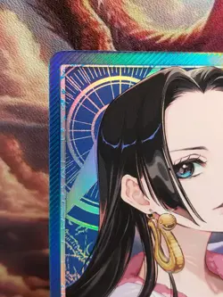 One Piece TCG Boa Hancock OP14-041 (Alternate Art) The Azure Sea's Seven - Image 2