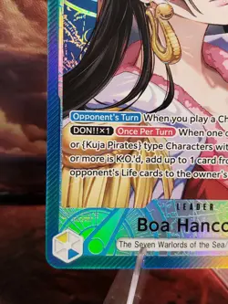 One Piece TCG Boa Hancock OP14-041 (Alternate Art) The Azure Sea's Seven - Image 3