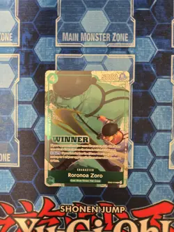Roronoa Zoro RARE WINNER ALT ART EB02-019 ONE PIECE TCG MINT NM - Image 1