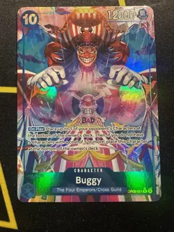Buggy - OP09-051 R - Alt Art - Emperors in the New World - One Piece TCG - - Image 1