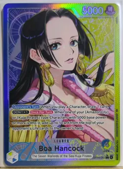 🏴‍☠ Boa Hancock Leader - Alt Art One Piece TCG NM English OP14-041 - Image 1