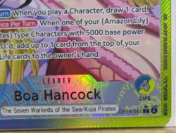 🏴‍☠ Boa Hancock Leader - Alt Art One Piece TCG NM English OP14-041 - Image 3