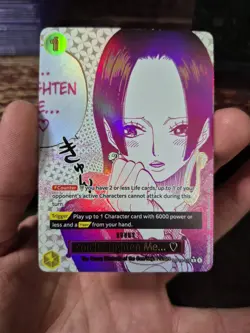 You’ll Frighten Me (Alternate Art) OP14-118 One Piece-The Azure Sea’s Seven MINT - Image 4