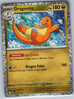 Dragonite 012/015 Holo McDonald's Promos 2024 - Pokemon Card - NM - Image 1