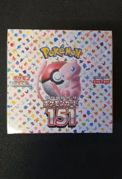 Pokemon Card Scarlet & Violet Pokemon Card 151 Booster Box sv2a Japanese Sealed - Image 1