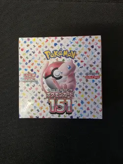 Pokemon Card Scarlet & Violet Pokemon Card 151 Booster Box sv2a Japanese Sealed - Image 2