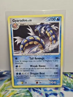 Gyarados - 19/100 - Stormfront Holo Rare Pokemon Card TCG - HP MH1 - Image 1
