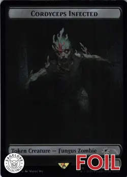 MTG Cordyceps Infected Token (Rainbow) (2201) | NM Foil | Secret Lair {SLD} - Image 1