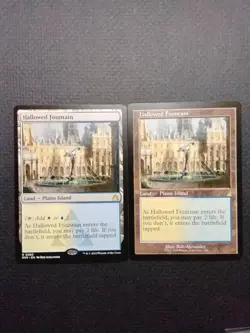 Return to Ravnica Hallowed Fountain x2 1 Regular & 1 Retro Variant - Image 1
