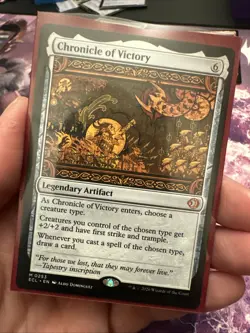 MTG Chronicle Of Victory Mythic Legendary Artifact 253 Typal NM ECL - Image 1