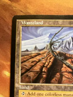 MTG Wasteland Tempest Moderately Played Condition Rare Land Vintage!! - Image 3