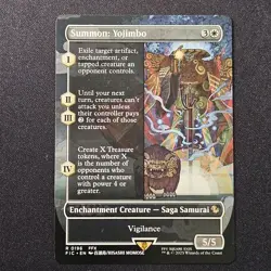 Summon: Yojimbo (Borderless) - R - Commander: FINAL FANTASY #196 - NM - Image 1