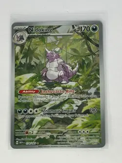 2023 Pokemon SV 151 MEW EN Nidoking #174/165 NM - Image 1