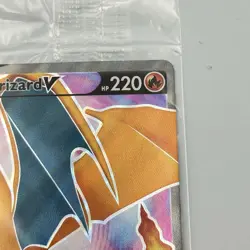 Charizard V SWSH050 SWSH: Sword & Shield SEALED PROMO Full Art Pokemon Card NM - Image 3