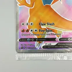 Charizard V SWSH050 SWSH: Sword & Shield SEALED PROMO Full Art Pokemon Card NM - Image 5