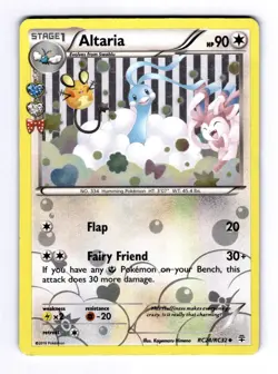 Altaria Generations: Radiant Collection #RC24 (2016) Uncommon Holo LP Pokemon - Image 1