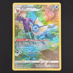 Pokemon TCG Card Vaporeon TG02/TG30 Brilliant Stars Trainer Gallery - NM - Image 1