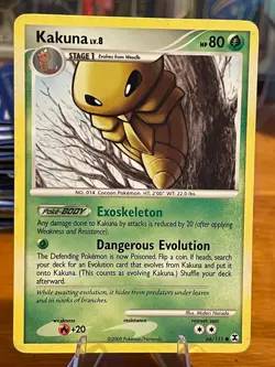 2009 Pokemon Platinum Rising Rivals Kakuna 66/111 Common Stage 1 MP - Image 1